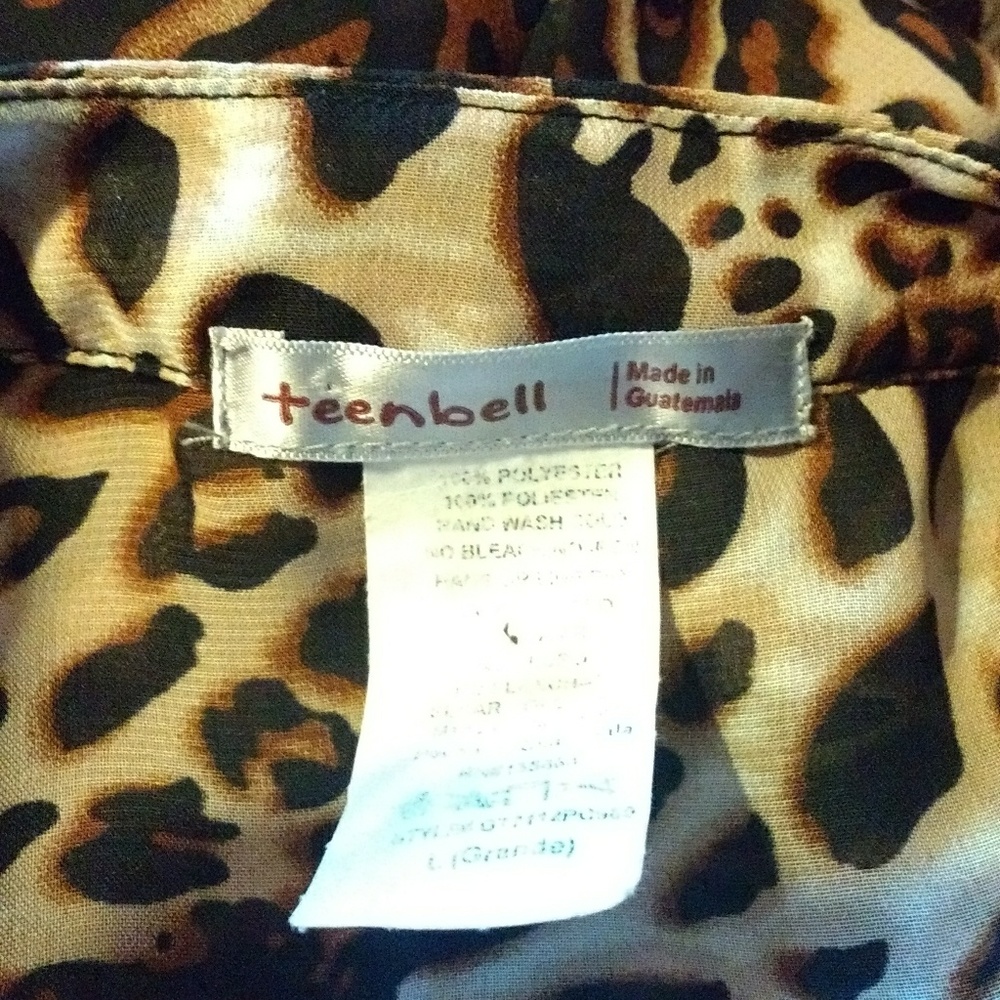 Leopard top small - Picture 6 of 6